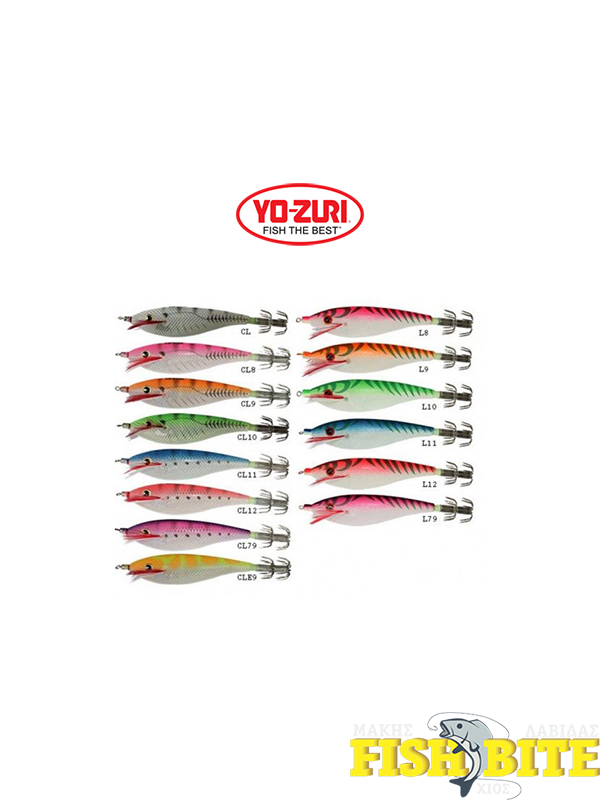 Yo-Zuri Squid Jig Ultra Cloth CL SS/CL12