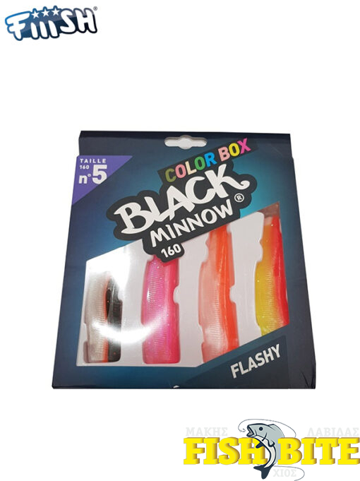 Fiiish Black Minnow 160 Color Box Flashy No5