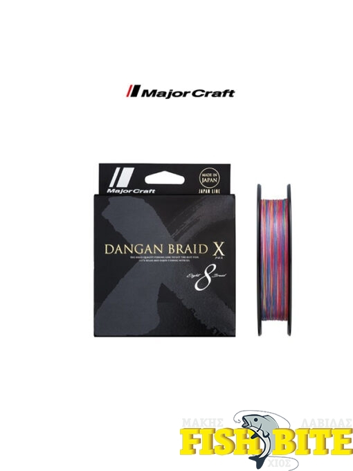 Νήμα Major Craft Dangan Braid X 8X Multicolor