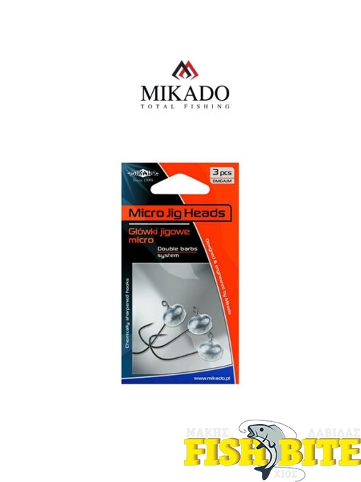 Mikado Mikro Jig Heads 4gr Hook Size #4