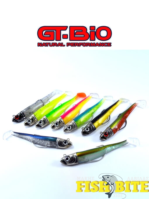 Σιλικόνη GT-Bio Roller Shad Combo