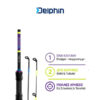 Καλάμι Delphin “GRAPHIX 24T”με 2 Κορυφές για ULRF/LRF/HRF 2-7gr